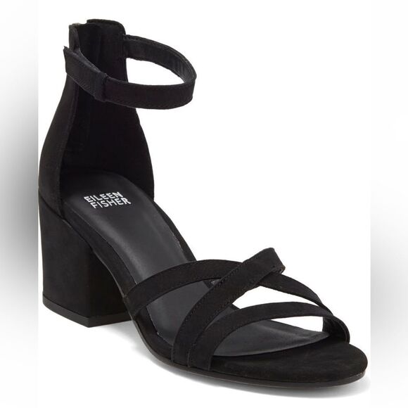EILEEN FISHER JAZZY BLOCK HEEL - Picture 1 of 5